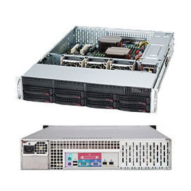 Supermicro SuperChassis 825TQ-600LPB (Black)