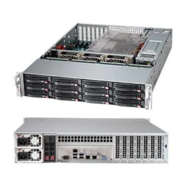 Supermicro SuperChassis CSE-826BAC12-R1K23LPB (Black)