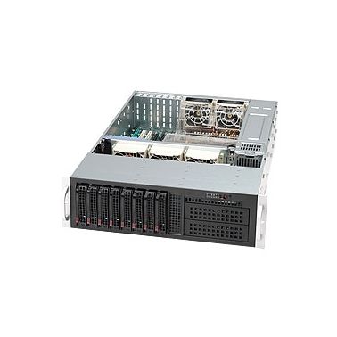 Supermicro CSE-835TQ-R921B computer case Rack Black 920 W