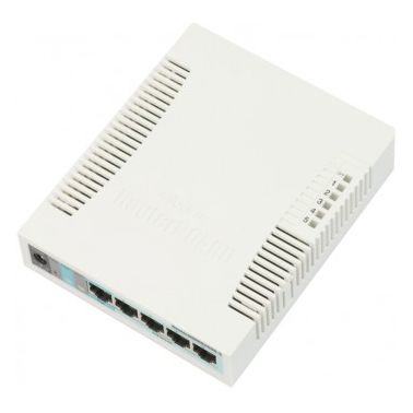 Mikrotik RB260GS Gigabit Ethernet (10/100/1000) White Power over Ethernet (PoE)