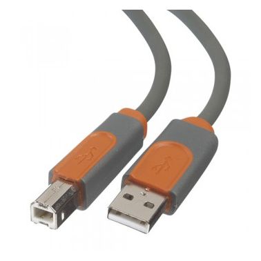 Belkin CU1000CP3M USB cable 3 m 2.0 USB A USB B Grey