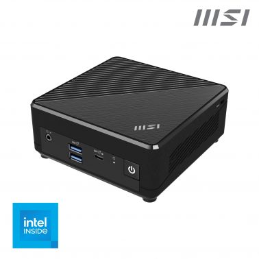 MSI Cubi N ADL Intel N100 Barebone, NUC, SFF, Mini Computer, HTPC, (NO RAM, NO Storage, NO OS), UHD Graphics/Type C/HDMI/DisplayPort/Dual LAN/WiFi 5/BT 5.1/VESA