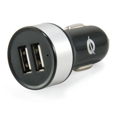 Conceptronic 2-Port USB Car Tablet Charger 2.1A