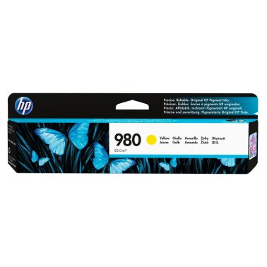 HP D8J09A/980 Ink cartridge yellow, 6.6K pages ISO/IEC 24711 83ml for HP OfficeJet X 555