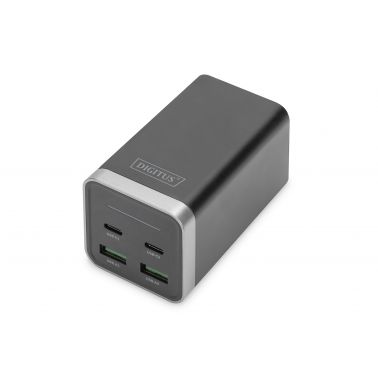 Digitus 4-port universal USB charging adapter, 65W GaN