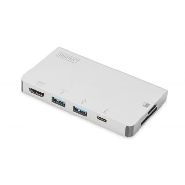 Digitus USB Type-C™ Multiport Travel Dock, 6 Port