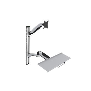 Digitus DA-90354 monitor mount / stand 68.6 cm (27") Silver