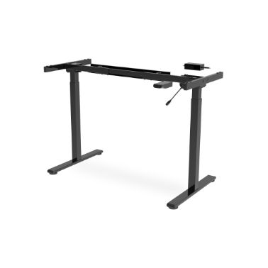 Digitus Electrically Height-Adjustable Table Frame, single motor, 2 levels, black