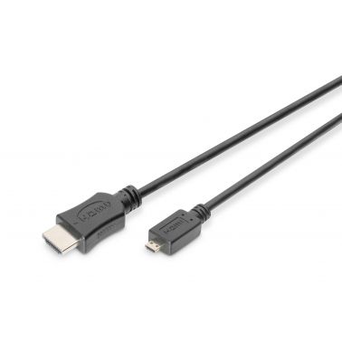 Digitus 4K HDMI® High-Speed Connecting Cable, Type D to Type A