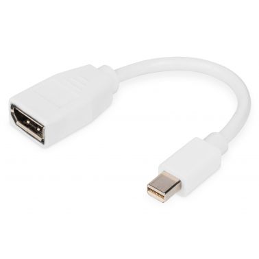 Digitus DisplayPort™ adapter cable, mini DP - DP