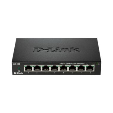 D-Link 8-Port Fast Ethernet Unmanaged Desktop Switch