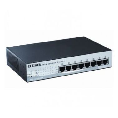 D-Link DES-1210-08P network switch Managed Fast Ethernet (10/100) Black Power over Ethernet (PoE)