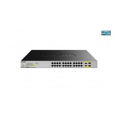D-Link DGS-1026MP network switch Unmanaged Gigabit Ethernet (10/100/1000) Black Power over Ethernet (PoE)