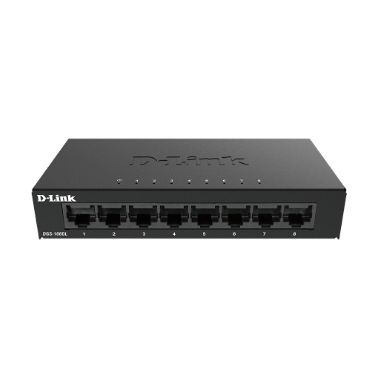 D-Link DGS-108GL Unmanaged Gigabit Ethernet Black