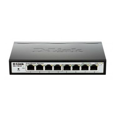 D-Link DGS-1100-08 network switch Managed L2 Gigabit Ethernet (10/100/1000) Black