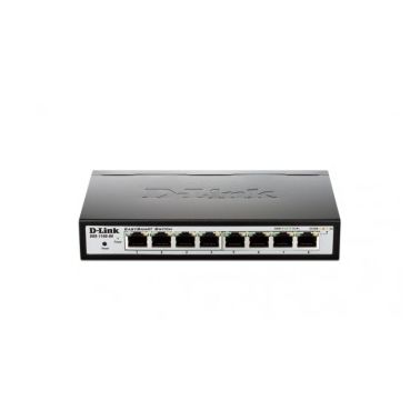 D-Link DGS-1100-08 Managed Gigabit Ethernet (10/100/1000) Black