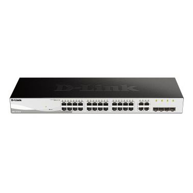 D-Link DGS-1210-24 network switch Managed L2 Gigabit Ethernet (10/100/1000) Black 1U