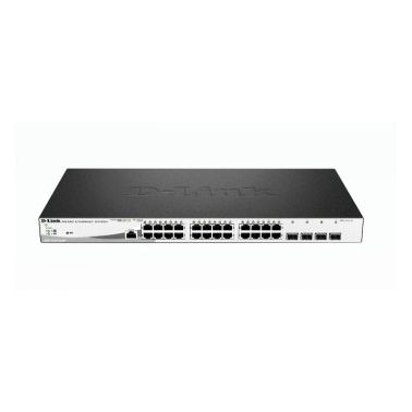 D-Link DGS-1210-28MP network switch Managed L2 Gigabit Ethernet (10/100/1000) Black,Grey 1U Power over Ethernet (PoE)