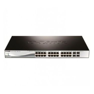 D-Link DGS-1210-28P network switch Managed L2 1U Power over Ethernet (PoE)