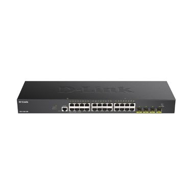 D-Link Switch DGS-1250-28X 28 Port - Switch - Fiber Optic