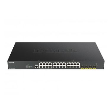 D-Link DGS-1250-28XMP network switch Managed L3 Gigabit Ethernet (10/100/1000) Black Power over Ethernet (PoE)