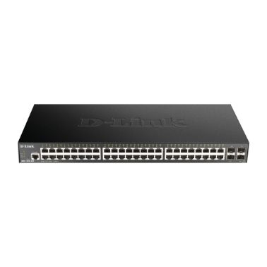 D-Link DGS-1250-52X network switch Managed L3 Gigabit Ethernet (10/100/1000) Black