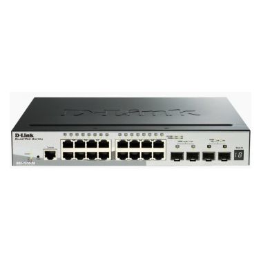 D-Link DGS-1510-20 network switch Managed L3 Gigabit Ethernet (10/100/1000) Black