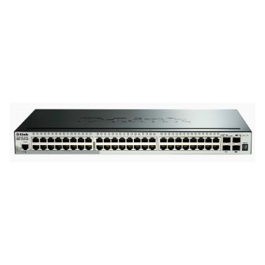 D-Link DGS-1510-52 network switch Managed L3 Gigabit Ethernet Black