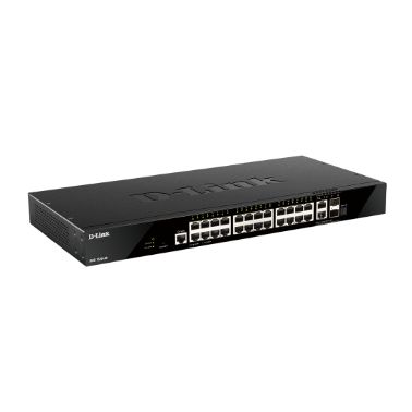 D-Link DGS-1520-28 network switch Managed L3 10G Ethernet (100/1000/10000) 1U Black