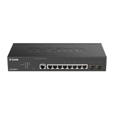 D-Link DGS-2000-10 network switch Managed L2/L3 Gigabit Ethernet (10/100/1000) 1U Black