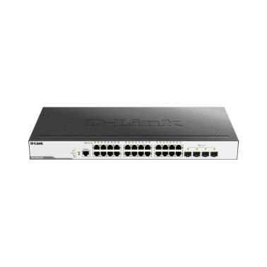 D-Link DGS-3000-28X network switch Managed L2 Gigabit Ethernet (10/100/1000) Black 1U