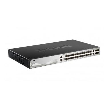 D-Link DGS-3130-30S Managed L3 10G Ethernet (100/1000/10000) Black,Grey