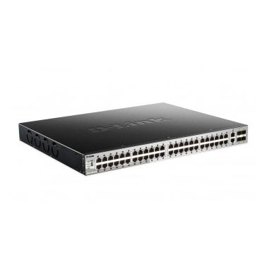 D-Link DGS-3130-54PS Managed L3 Gigabit Ethernet (10/100/1000) Black,Grey Power over Ethernet (PoE)