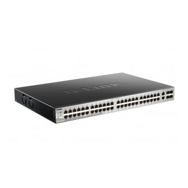 D-Link DGS-3130-54TS Managed L3 Gigabit Ethernet (10/100/1000) Black,Grey