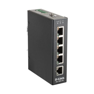 D-Link DIS-100E-5W network switch Unmanaged L2 Fast Ethernet (10/100) Black