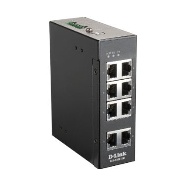 D-Link DIS-100E-8W network switch Unmanaged L2 Fast Ethernet (10/100) Black