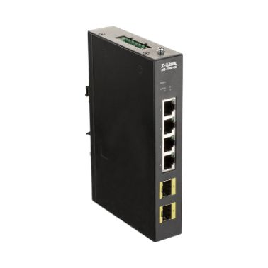 D-Link DIS-100G-6S network switch Managed Gigabit Ethernet Black