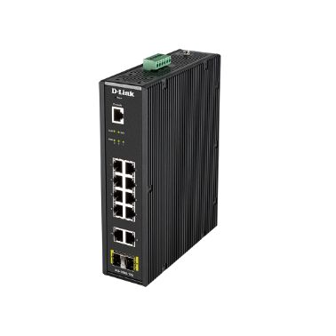 D-Link DIS-200G-12S network switch Managed L2 Gigabit Ethernet (10/100/1000) Black