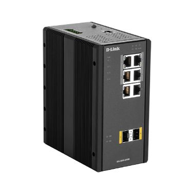 D-Link DIS?300G?8PSW Managed L2 Gigabit Ethernet Power over Ethernet (PoE) Black