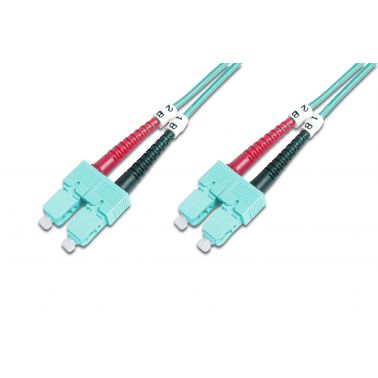 Digitus Fiber Optic Multimode Patch Cord, OM 3, SC / SC