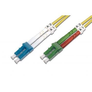 Digitus Fiber Optic Singlemode Patch Cord, LC (APC) / LC