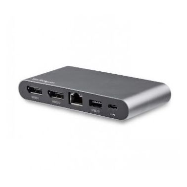 StarTech.com Dual-Monitor USB-C Multiport Adapter - 2 x 4K DP - 100W PD 3.0