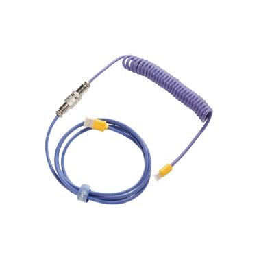 Ducky Premicord Blue, Violet 1.8 m USB Type-A, USB Type-C