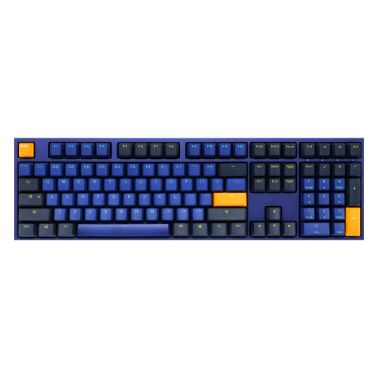 Ducky One 2 Horizon keyboard USB UK English Black, Blue, Yellow