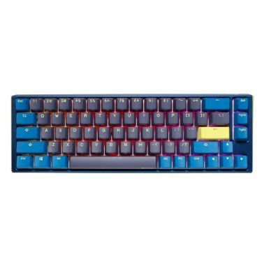 Ducky One3 Daybreak SF keyboard USB UK English Blue, Yellow, Grey