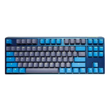 Ducky One3 Daybreak TKL keyboard USB UK English Blue, Yellow, Grey