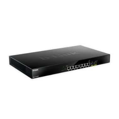 D-Link DMS-1100-10TP network switch Managed L2 Power over Ethernet (PoE) 1U Black