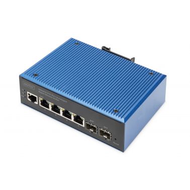 Digitus Industrial 4+2 -Port L2 managed Gigabit Ethernet Switch