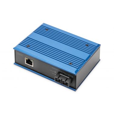 Digitus Industrial Gigabit Media Converter RJ45, SC 0.5km