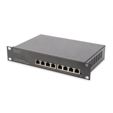 Digitus 8 Port Gigabit Switch, 10 Inch, Managed